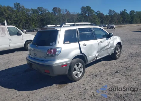 2003 Mitsubishi Outlander Xls из США, поврежденный, VIN JA4LX41G63U069567